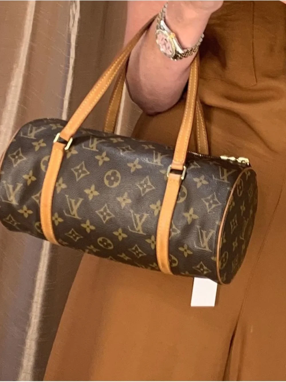 Louis Vuitton Papillon 26 PM Monogram Barrel Bag – Authentic w/ COA